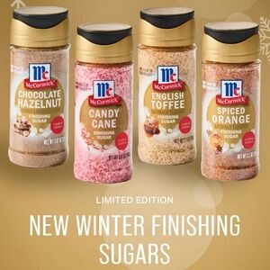 McCormick Winter Finishing Sugars